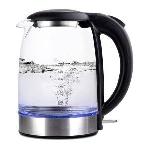 EK3001 Glass blue LED Electric Kettle
