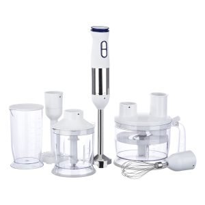 HB6003 Stepless speed control Hand Blender Set with Food processor & Potato masher